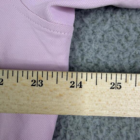 Greyson Polo Mens XLShirt Pink Solid Performance Pima Cotton Wolf Golf Shirt - Picture 10 of 12